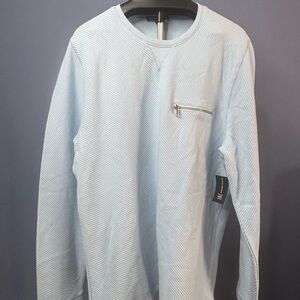INC International Concepts Light Blue Long Sleeve Shirt